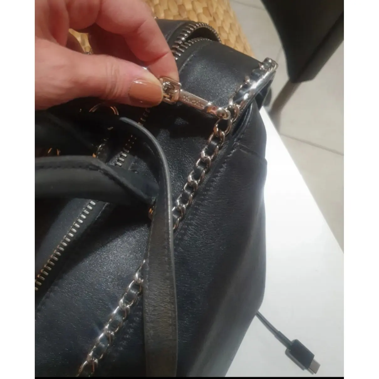 Buy Max Mara Anita leather handbag online