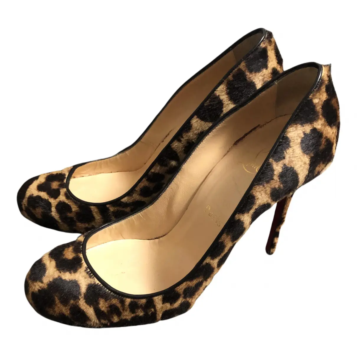 Anjalina leather heels Christian Louboutin