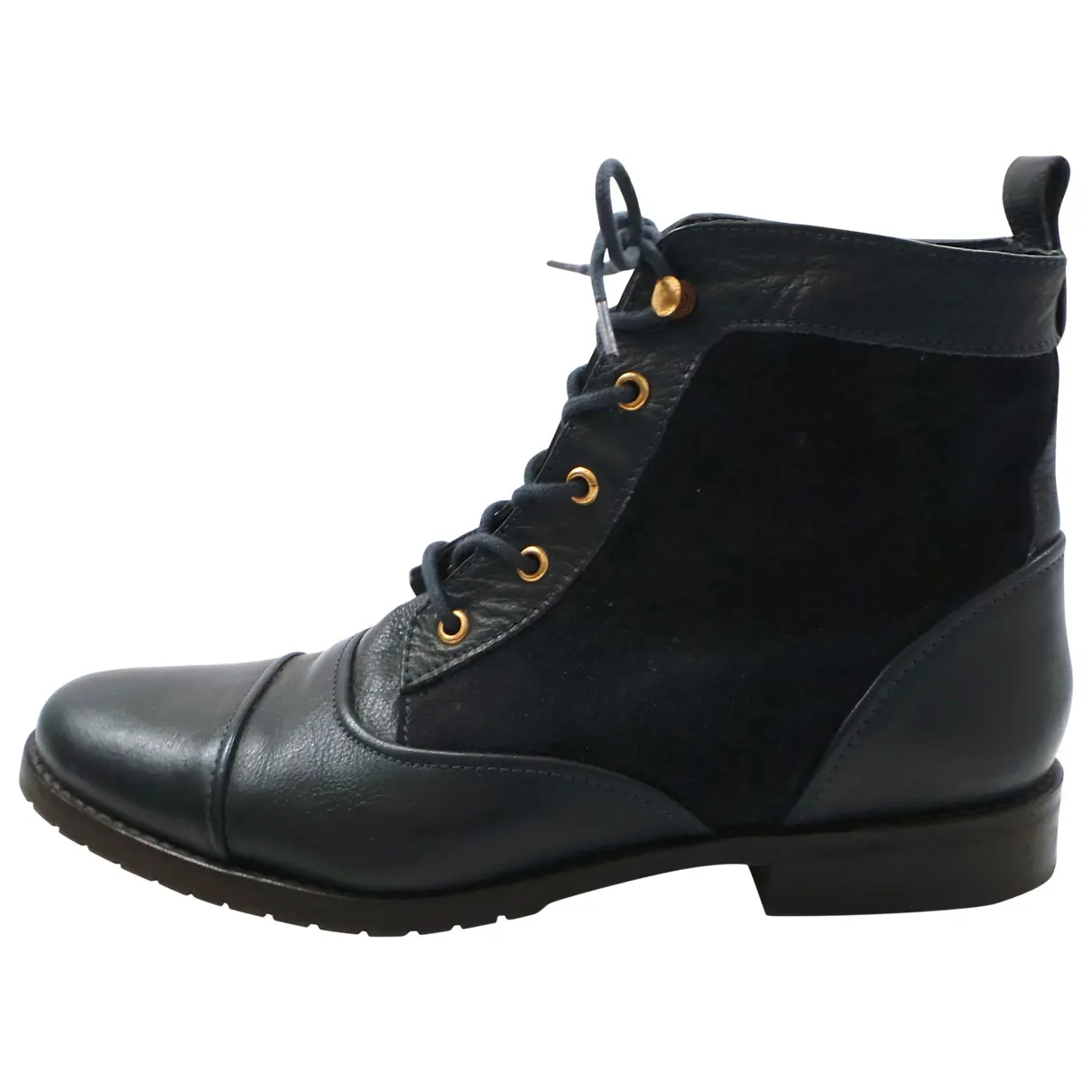 Black Leather Ankle boots Dune