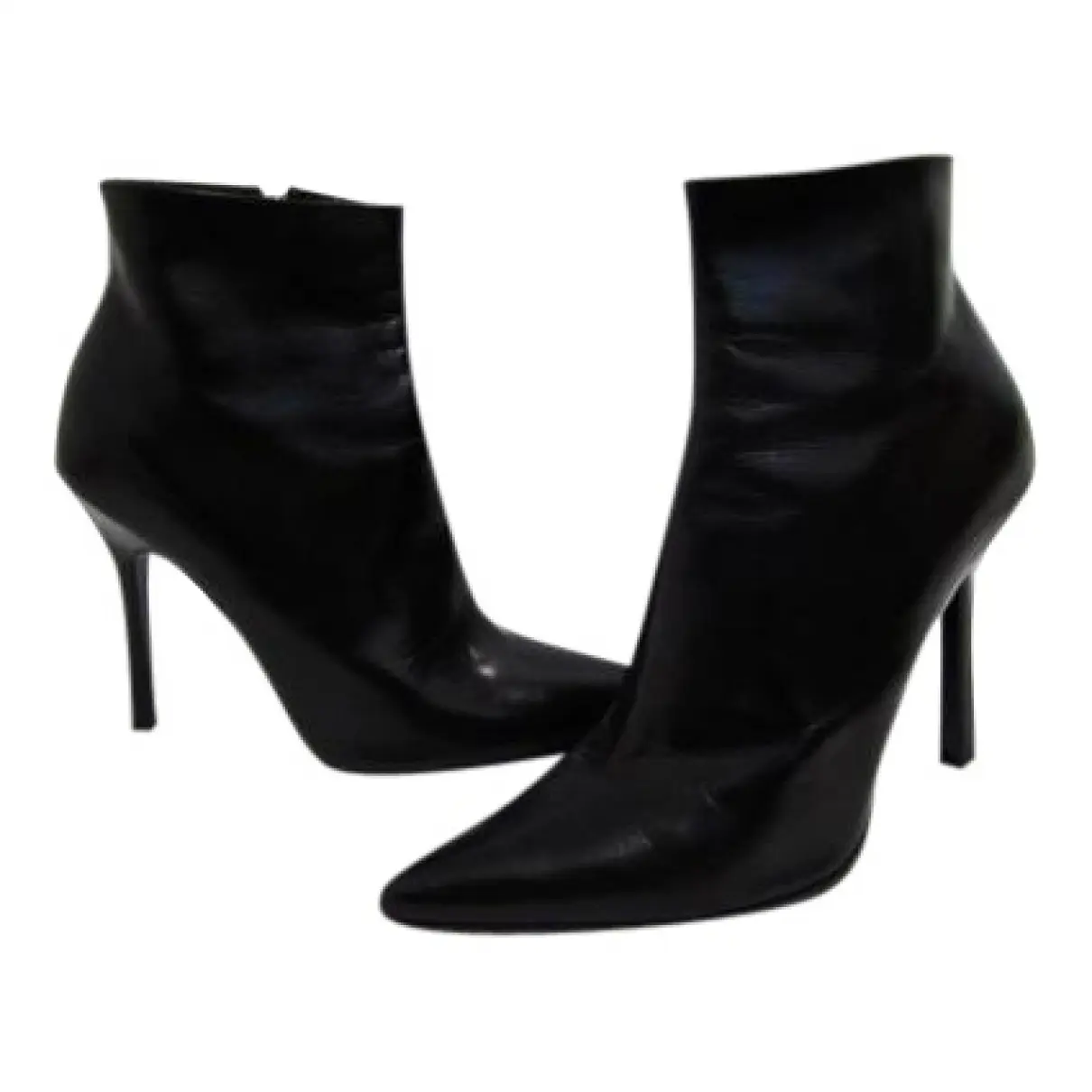 Black Leather Ankle boots Gucci