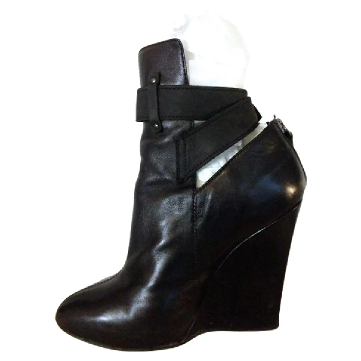 Black Leather Ankle boots Proenza Schouler