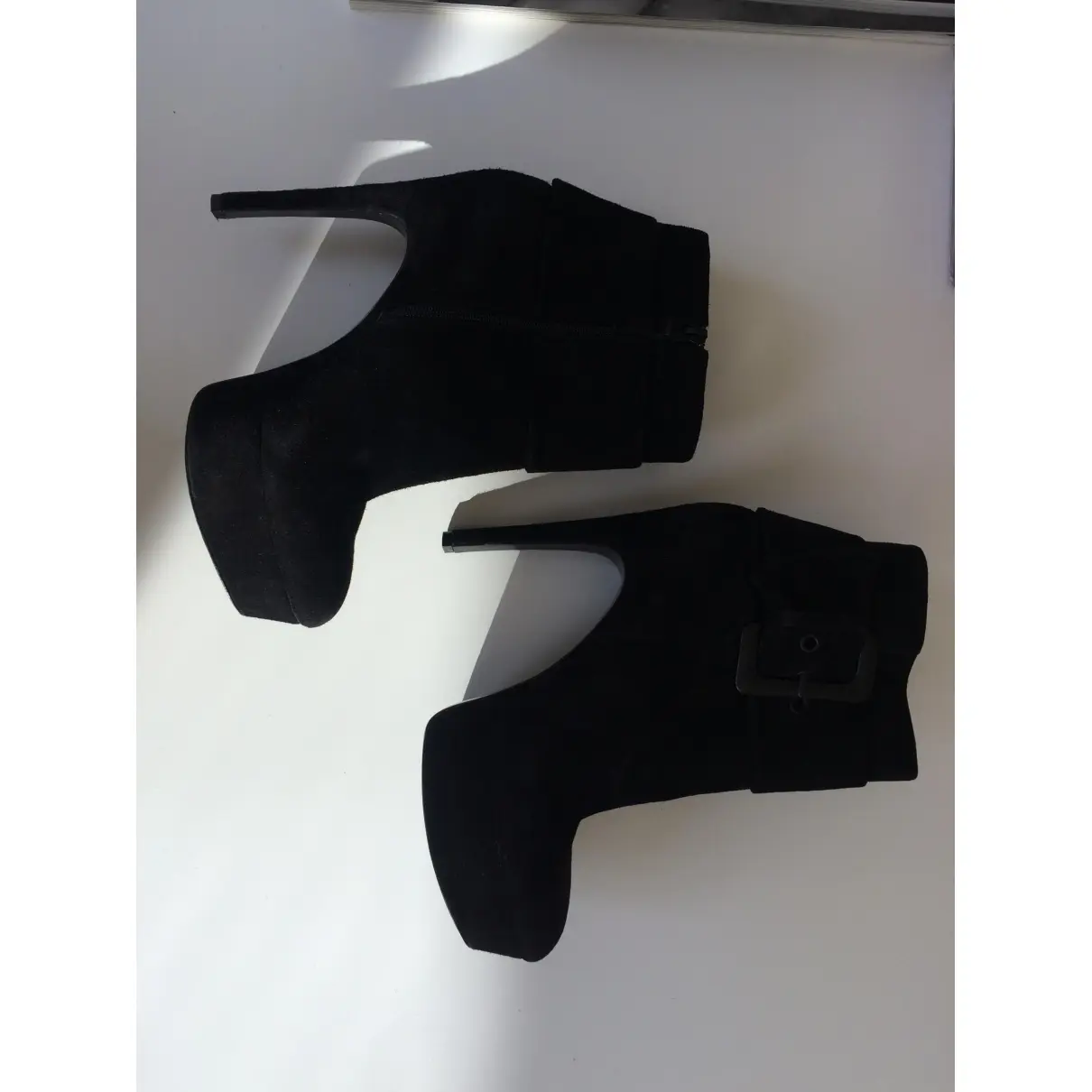 Buy VIA SPIGA Leather ankle boots online