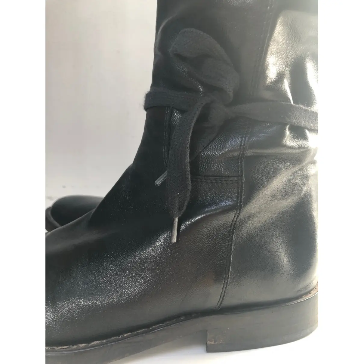 Buy Ann Demeulemeester Leather boots online