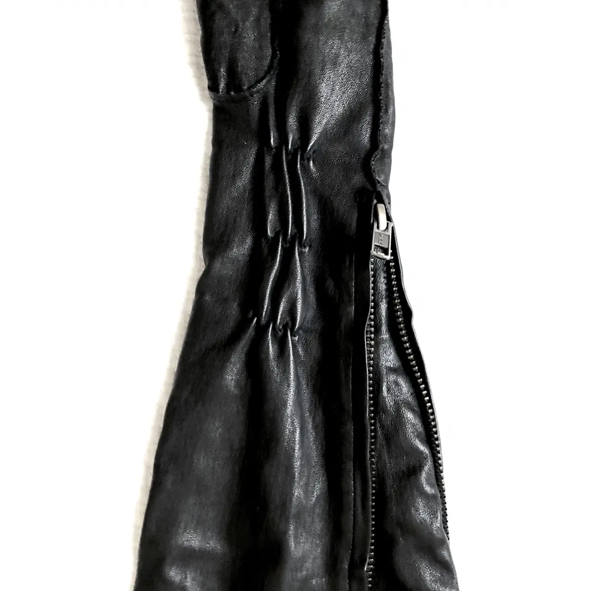 Leather long gloves Ann Demeulemeester - Vintage