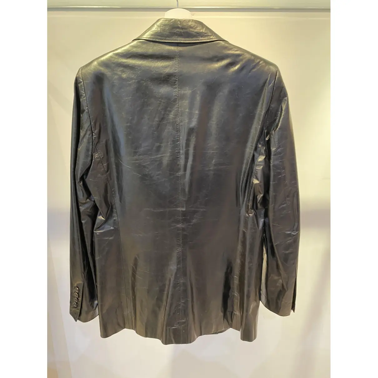 Buy Ann Demeulemeester Leather blazer online