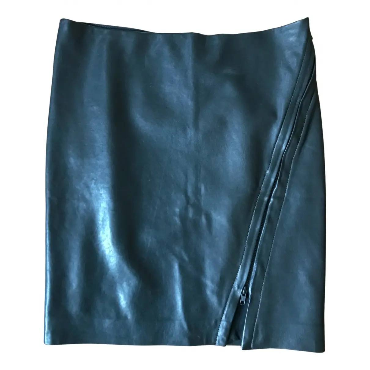 Leather mid-length skirt Ann Demeulemeester