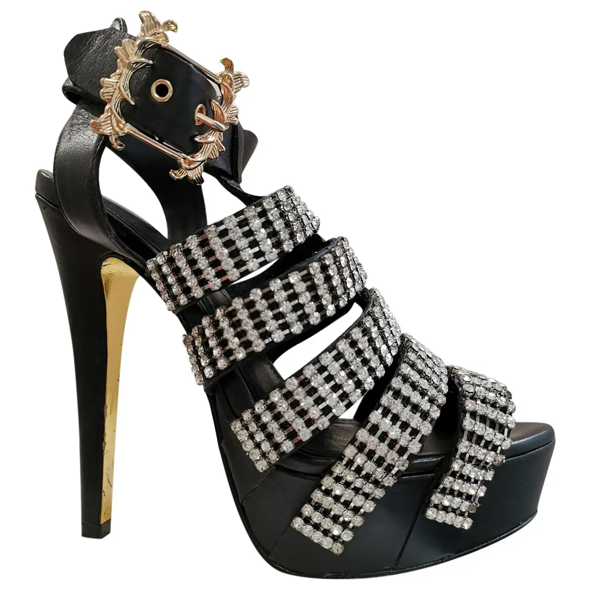 Leather heels Anna Dello Russo Pour H&M