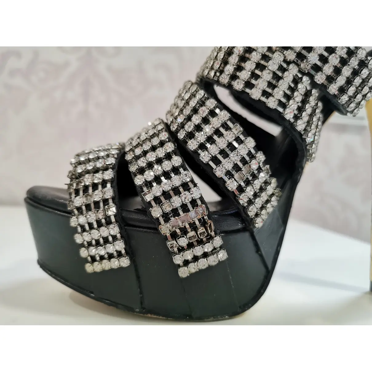 Leather heels Anna Dello Russo Pour H&M