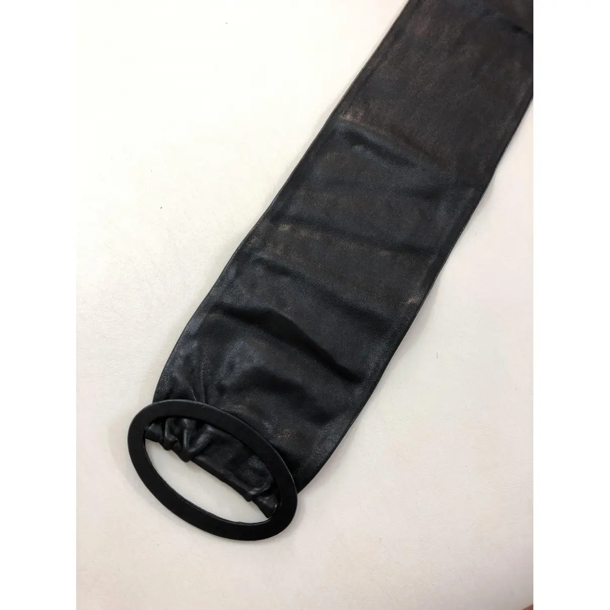 Anna Molinari Leather belt for sale