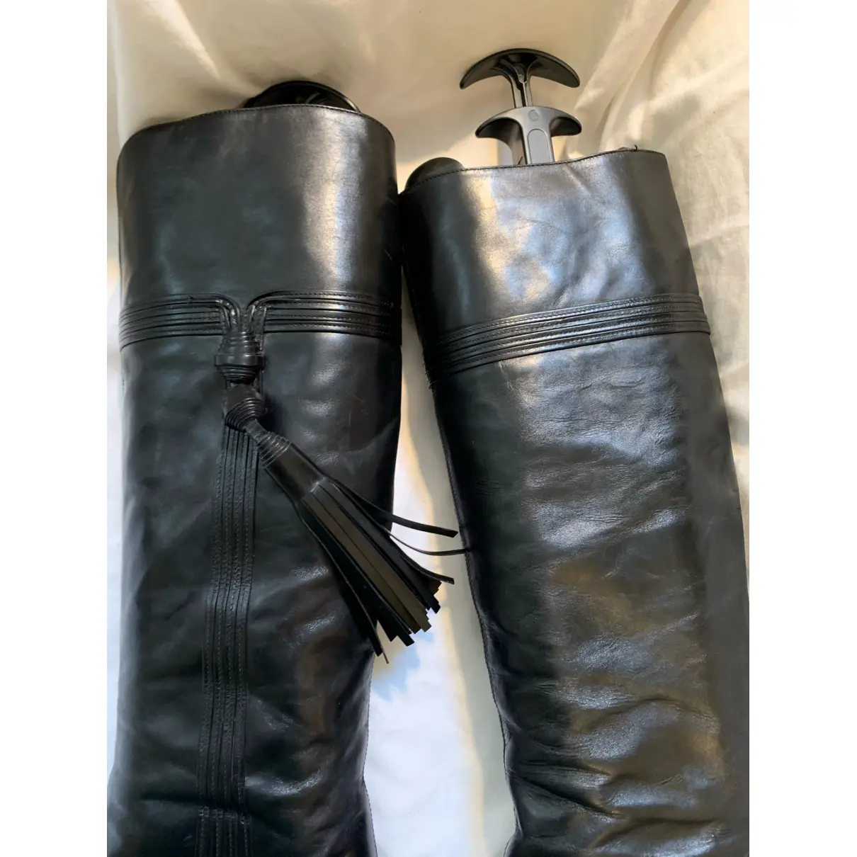 Leather boots Anya Hindmarch
