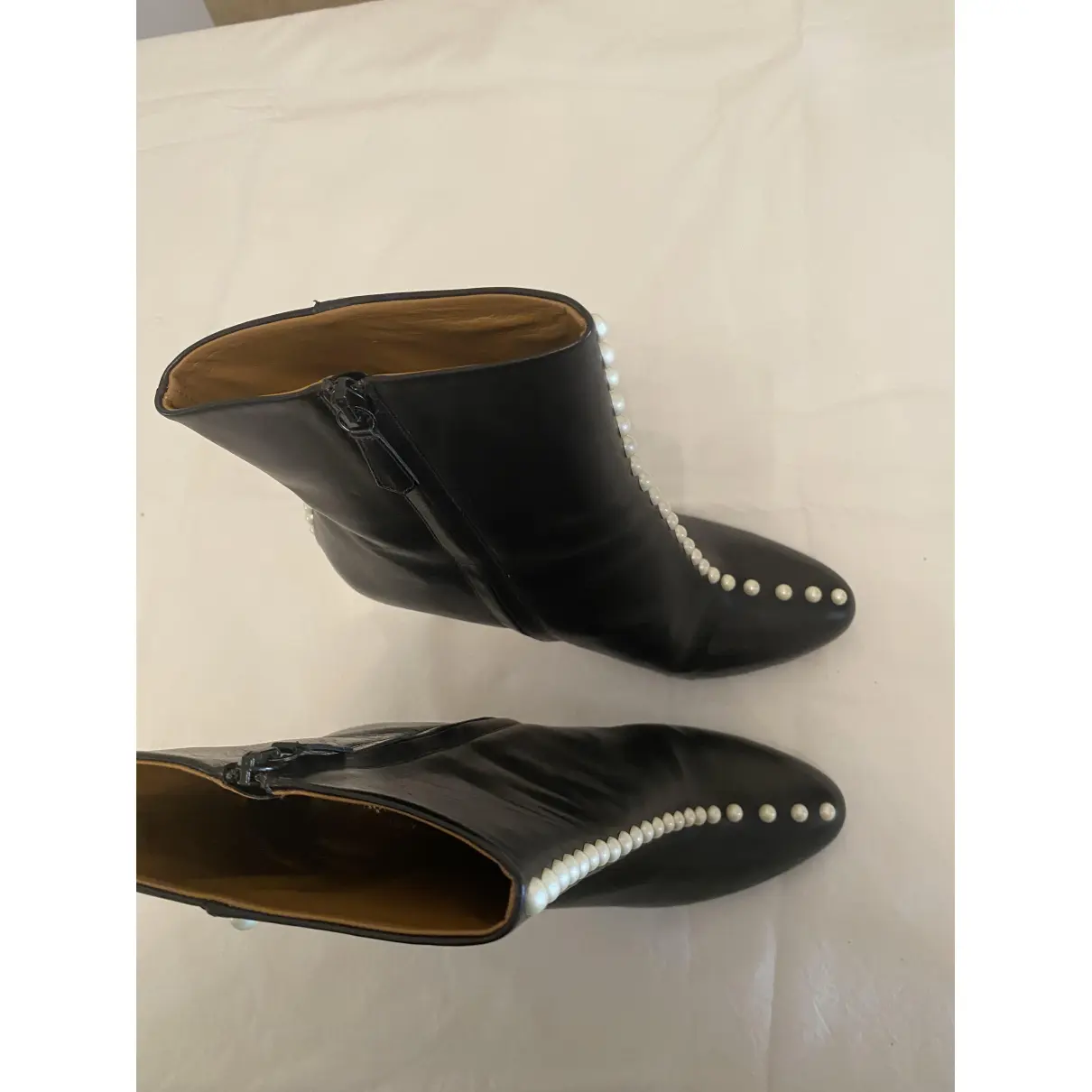 Leather ankle boots Aquazzura