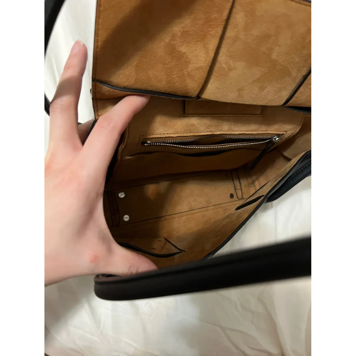 Arco leather handbag Bottega Veneta