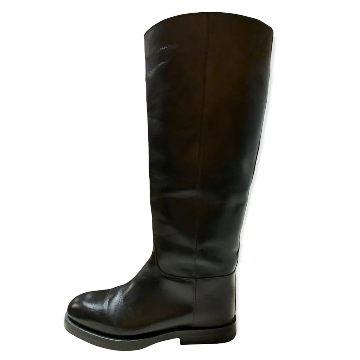 Leather riding boots Arket