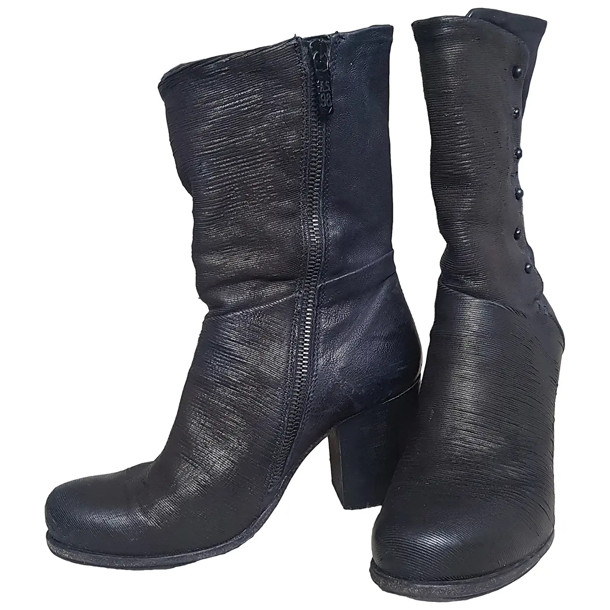 Leather ankle boots A.S.98