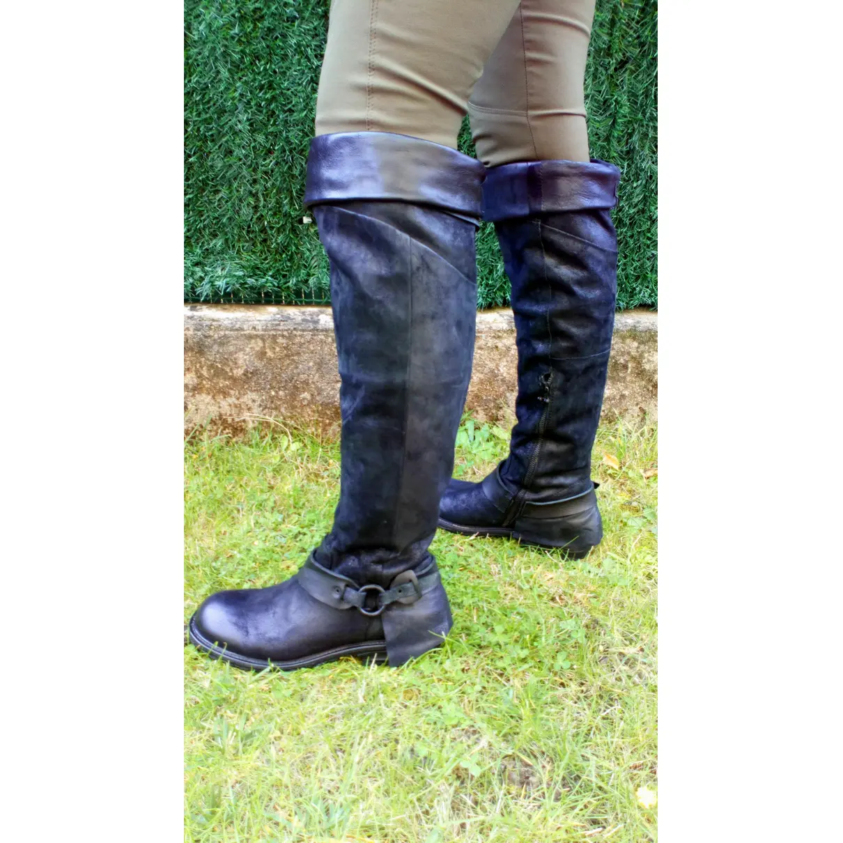 Buy A.S.98 Leather riding boots online