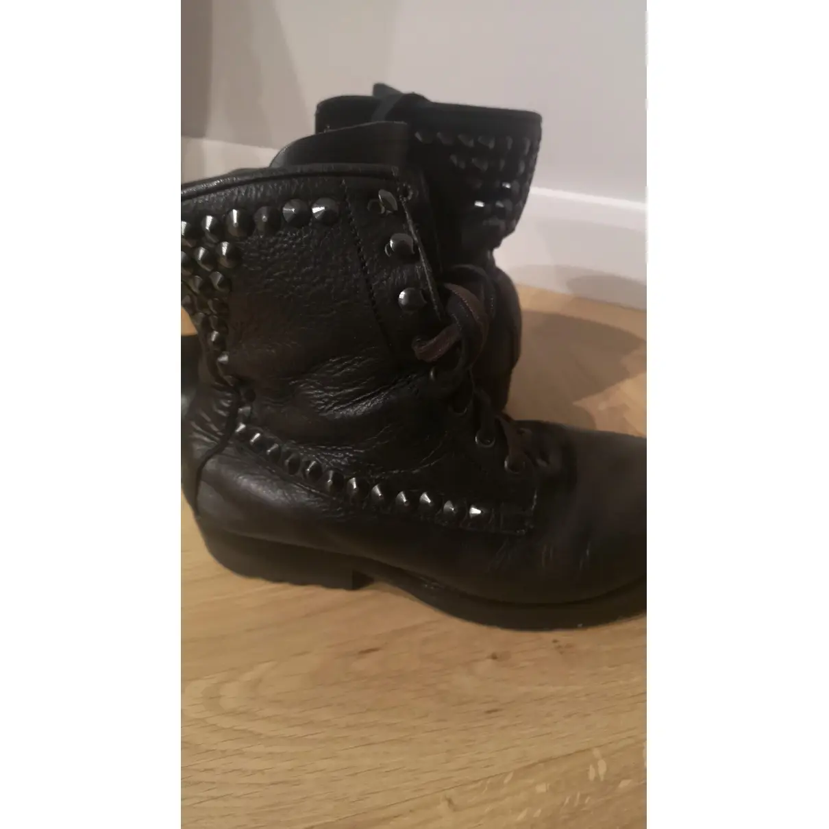 Buy Ash Leather lace up boots online