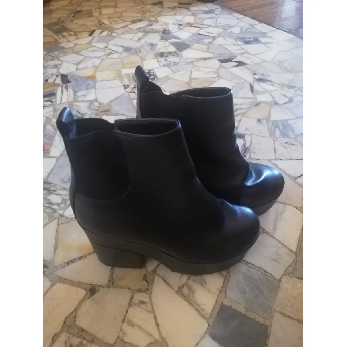 Buy Asos Leather ankle boots online