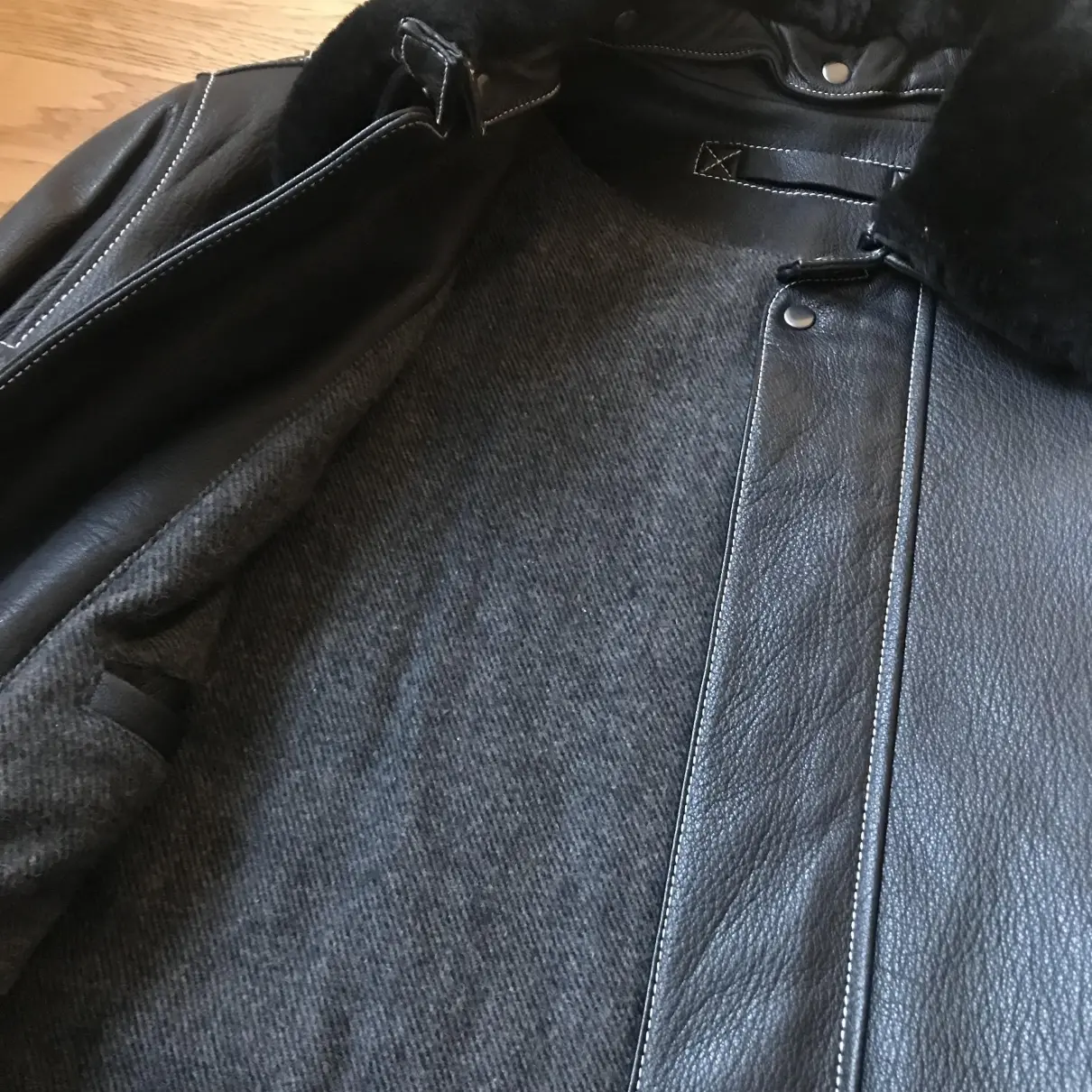 Buy Azzaro Leather jacket online