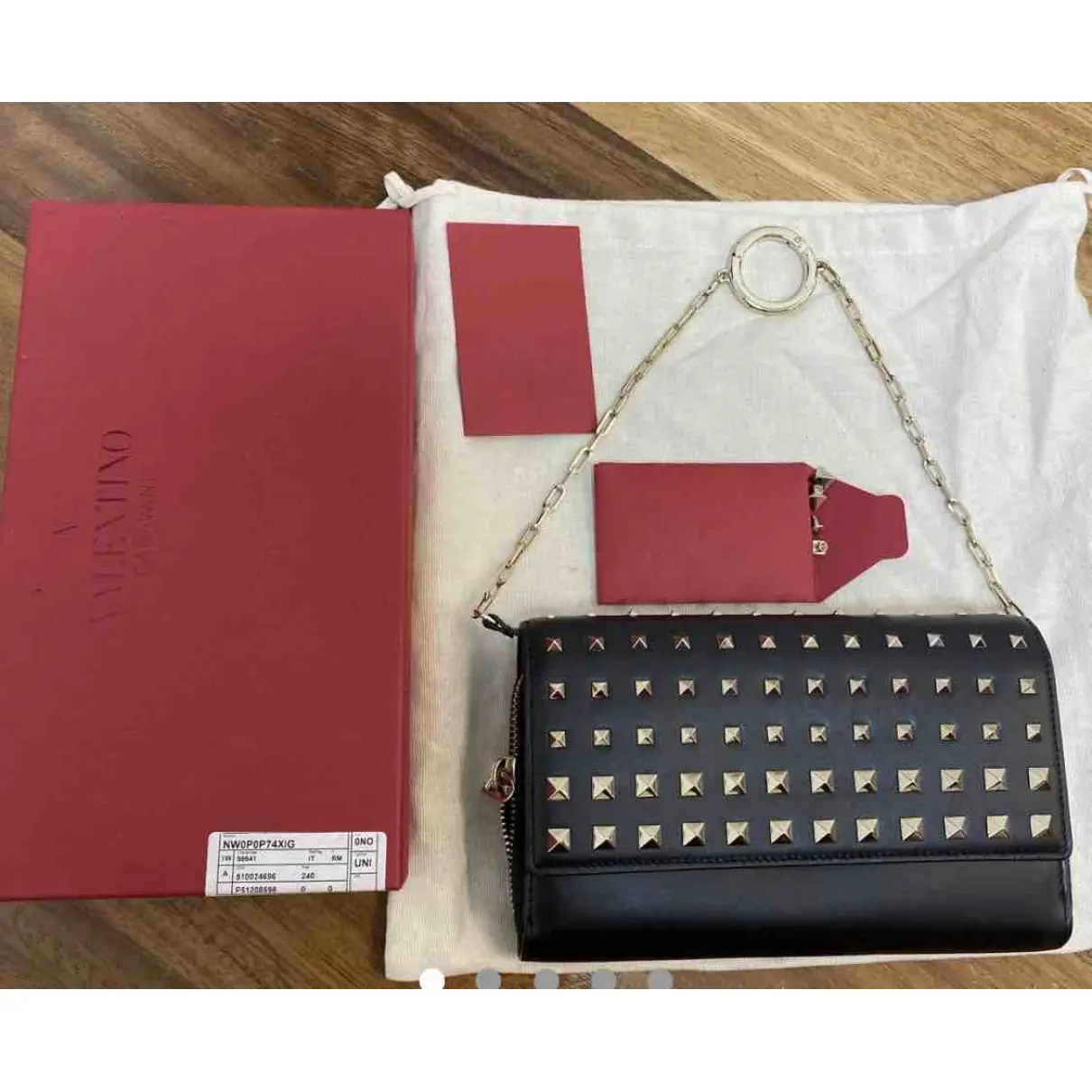 Buy Valentino Garavani B-rockstud leather crossbody bag online