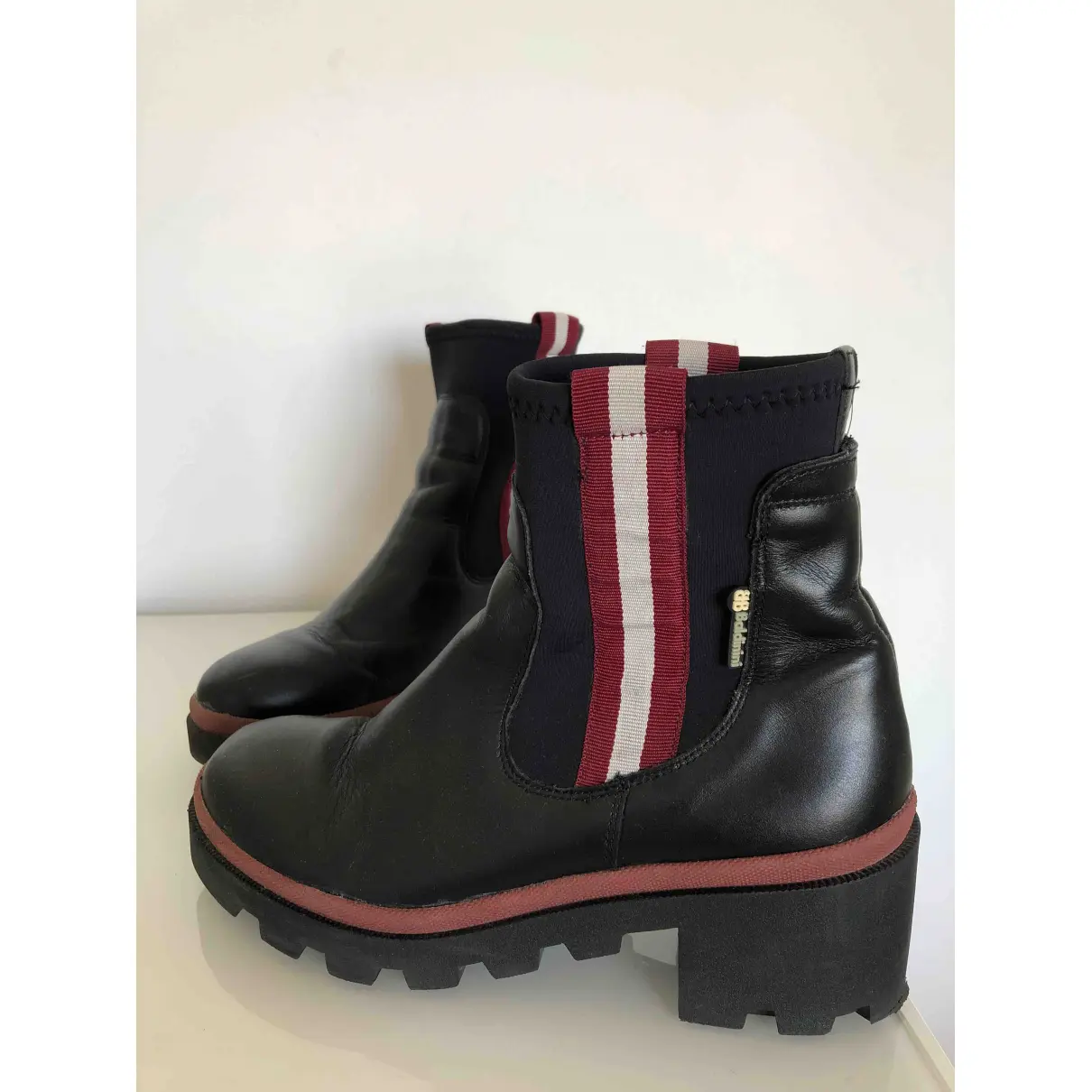 Leather boots Baldinini