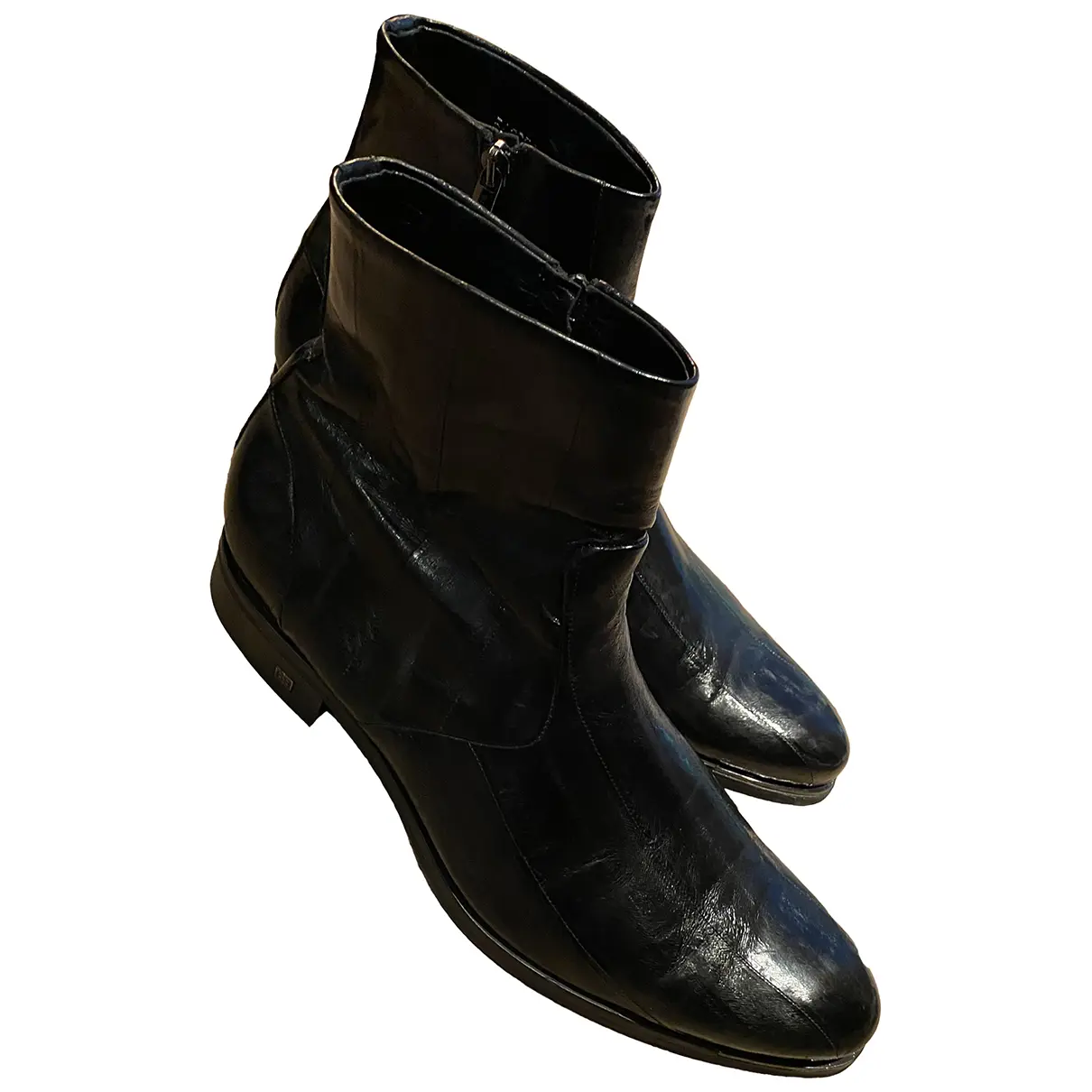 Leather boots Baldinini