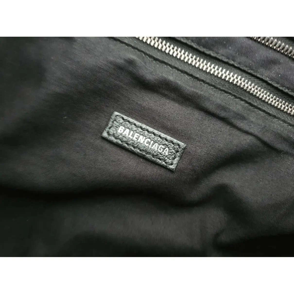 Leather weekend bag Balenciaga