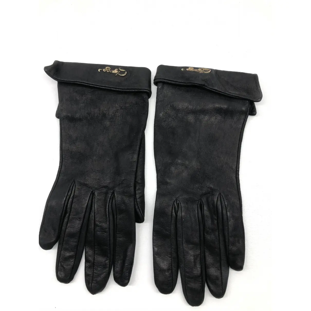 Leather gloves Bally