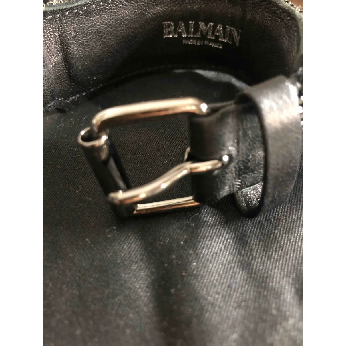 Leather bracelet Balmain
