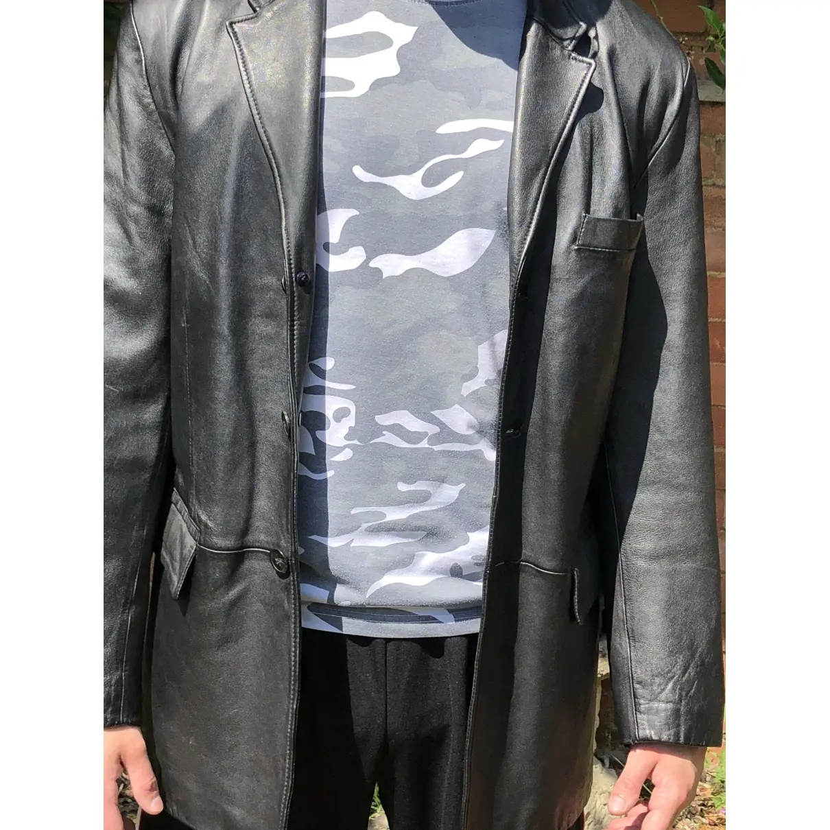Buy Balmain Leather jacket online - Vintage