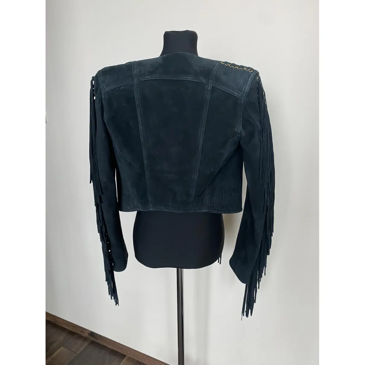 Buy Balmain Leather jacket online