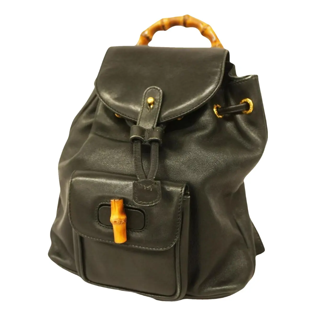 Bamboo leather backpack