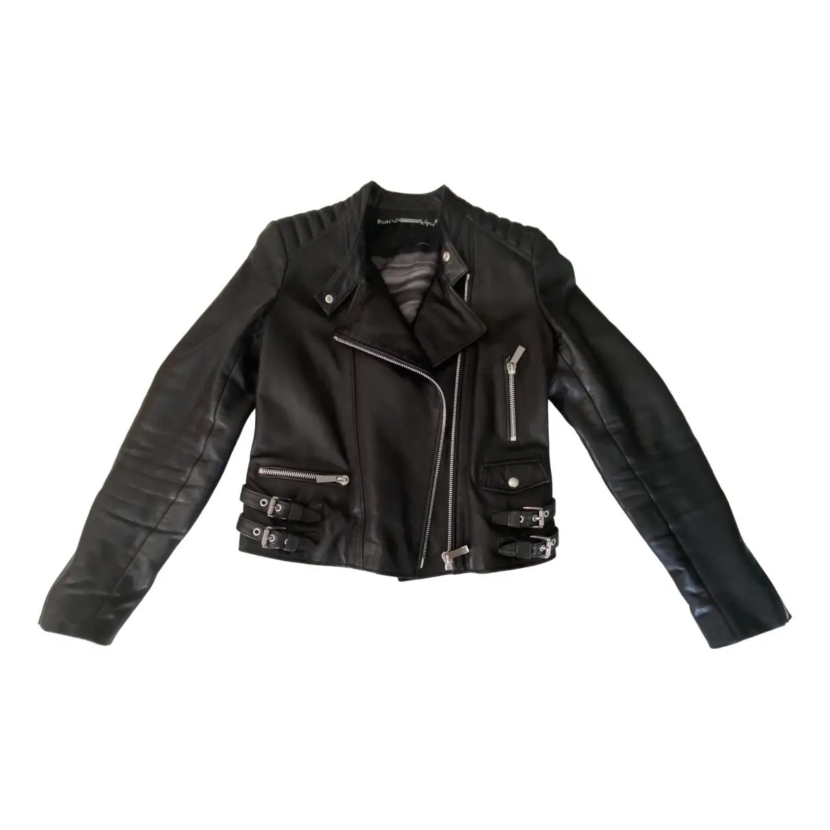 Leather biker jacket Barbara Bui