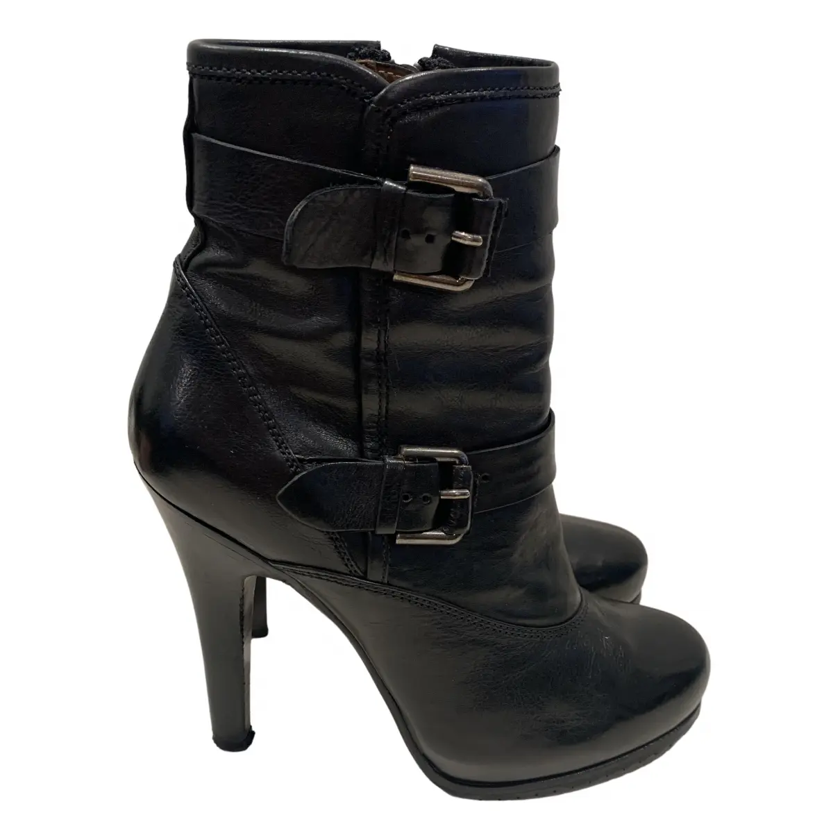 Leather boots Barbara Bui