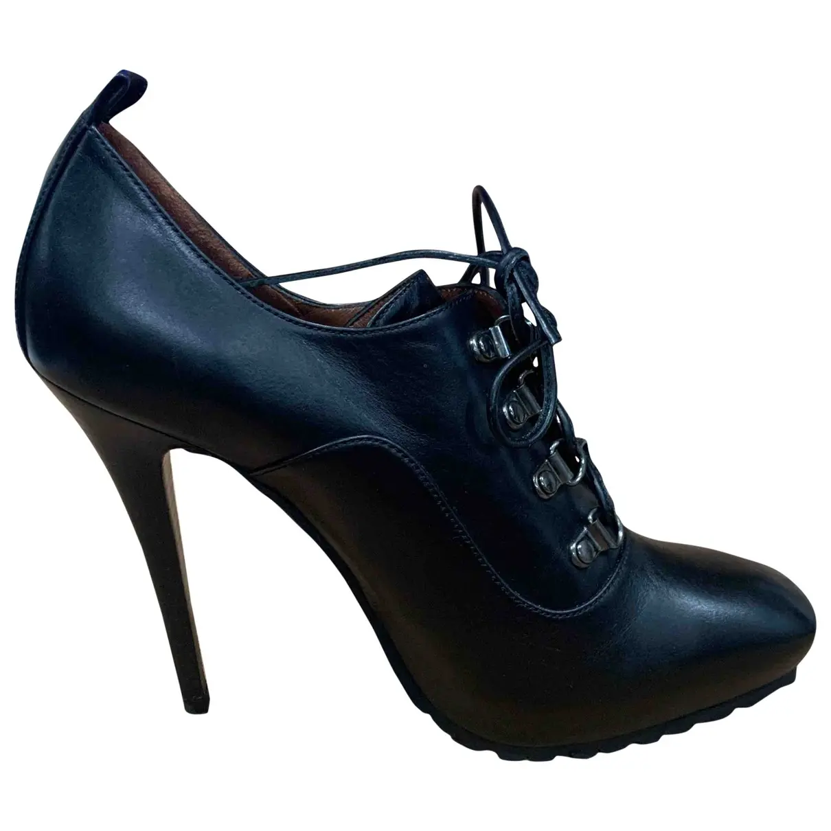 Leather heels Barbara Bui