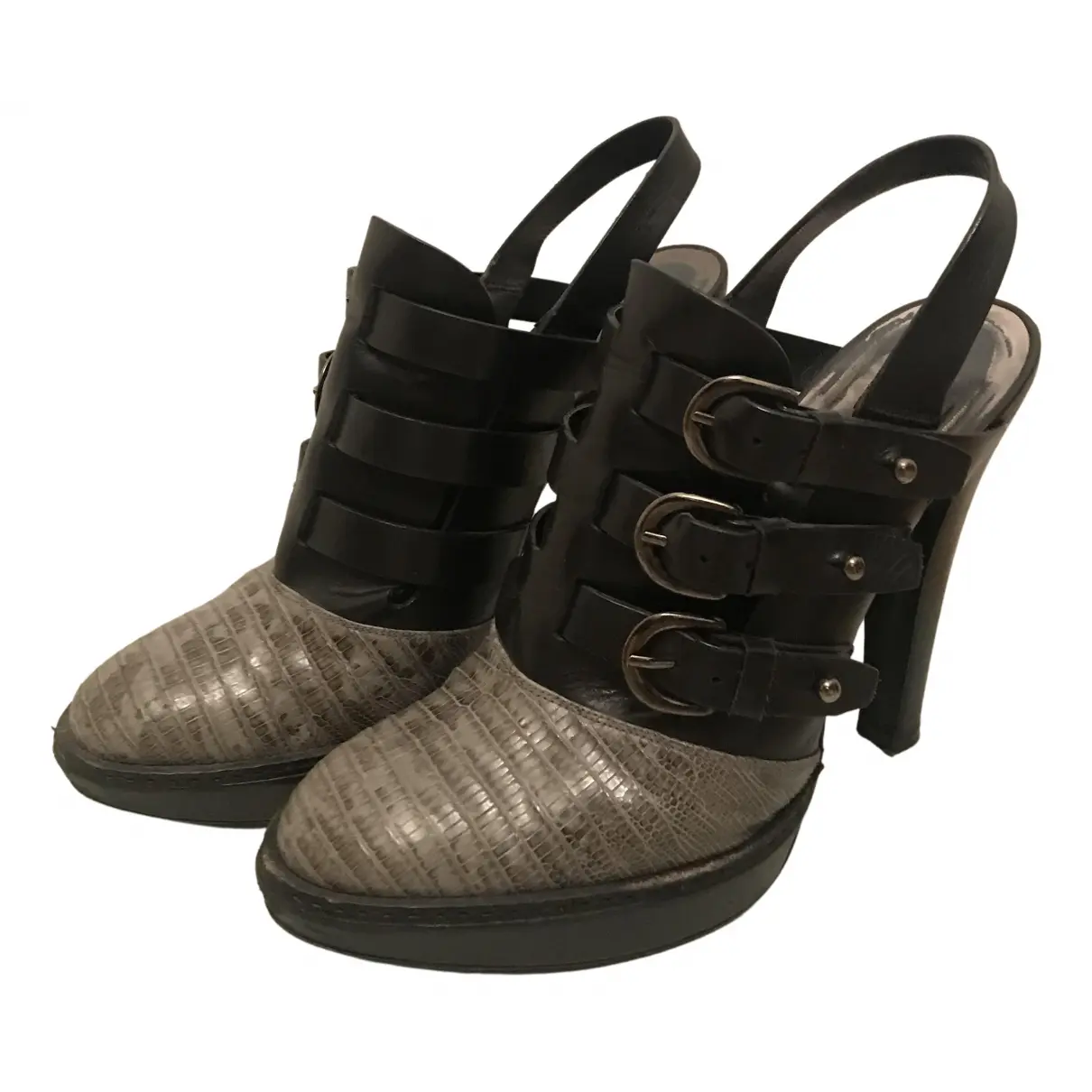 Leather mules & clogs Barbara Bui