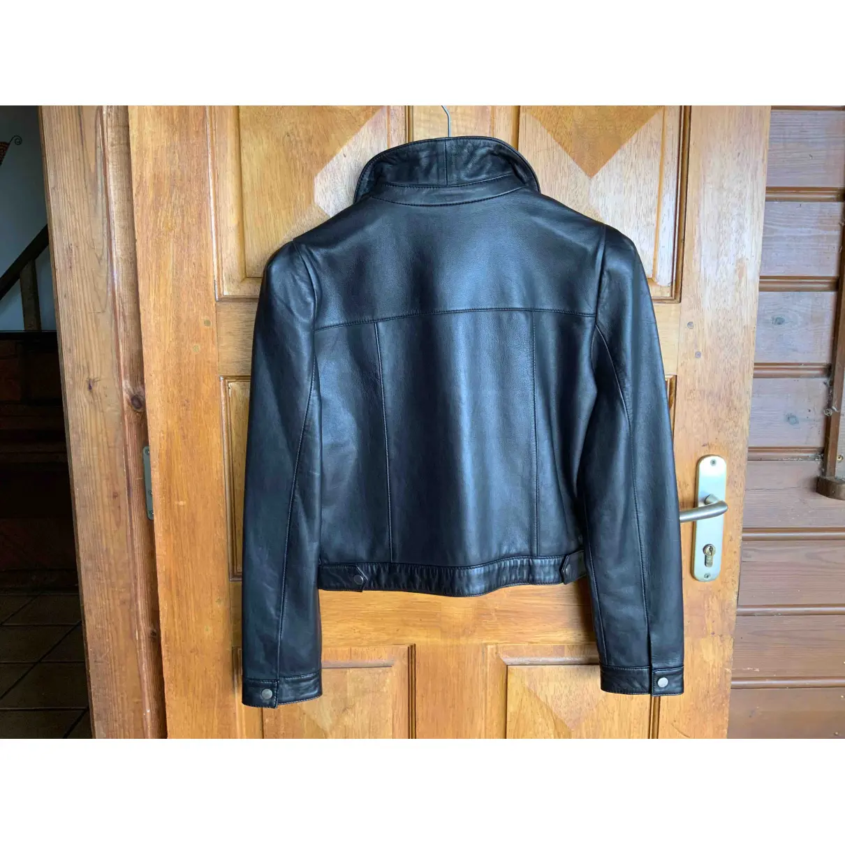 Buy Ba&sh Leather biker jacket online