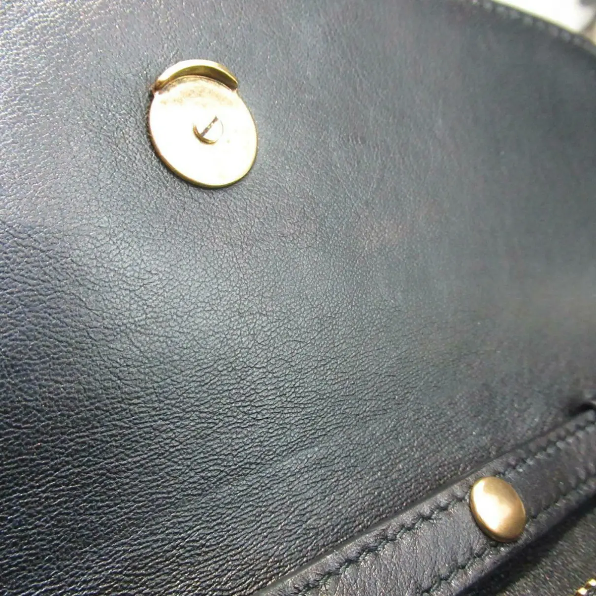 BB Round leather handbag Balenciaga