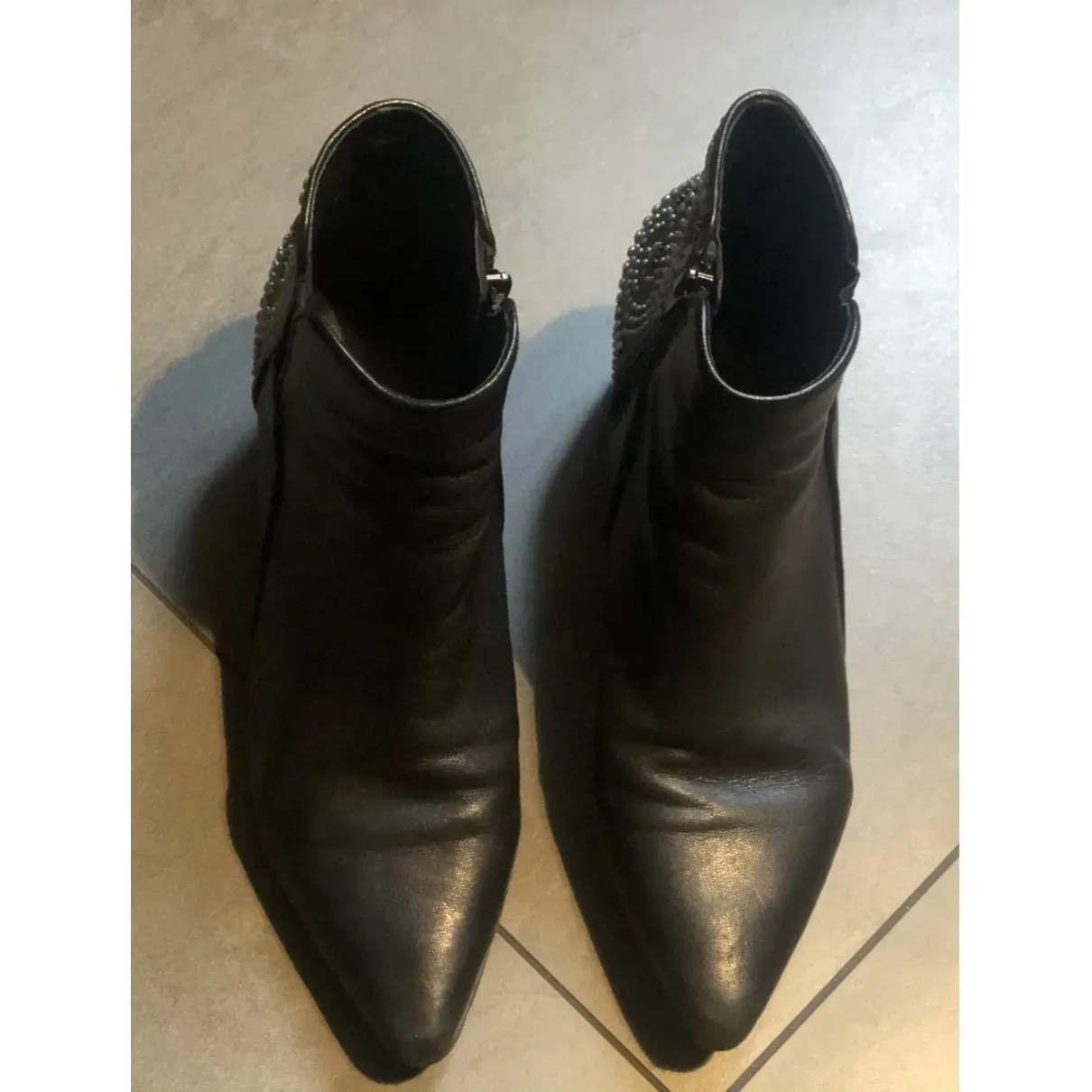 Leather ankle boots Belle Sigerson Morrison