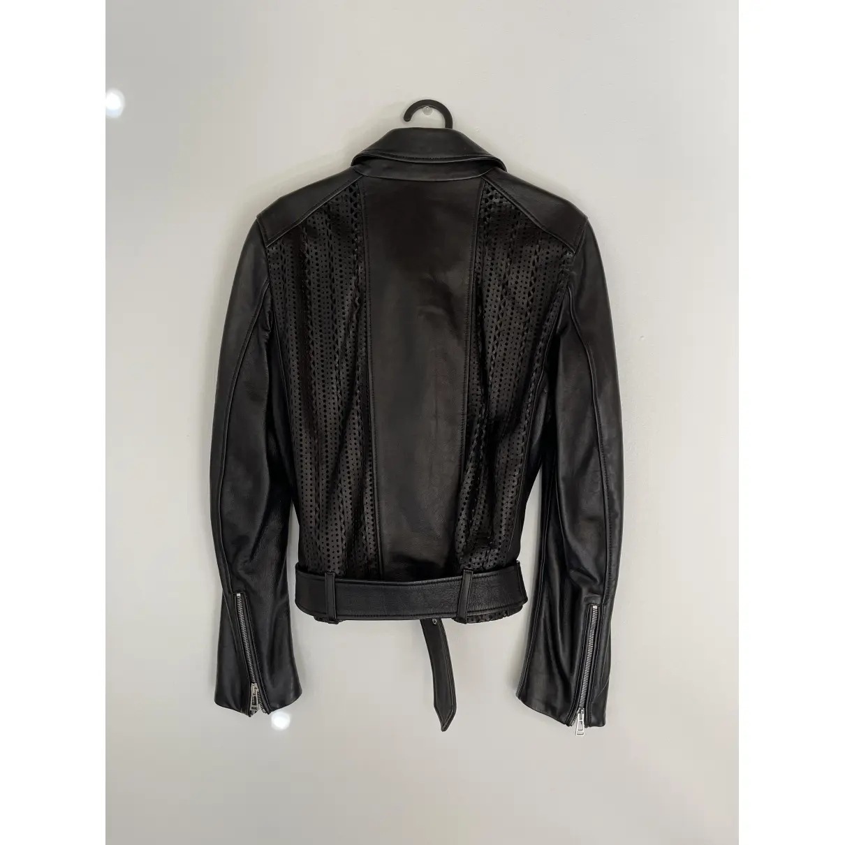 Buy Belstaff Leather biker jacket online