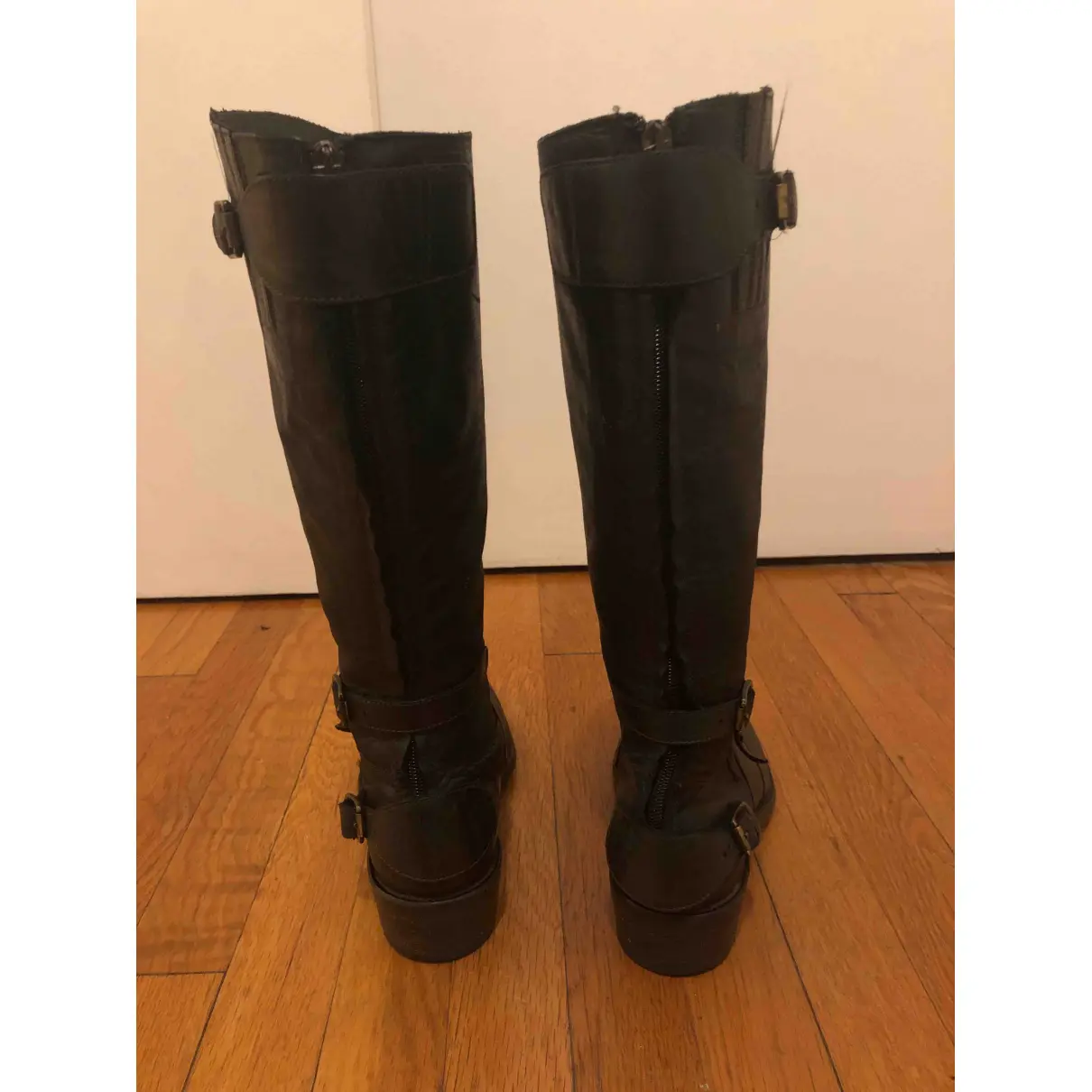 Leather boots Belstaff