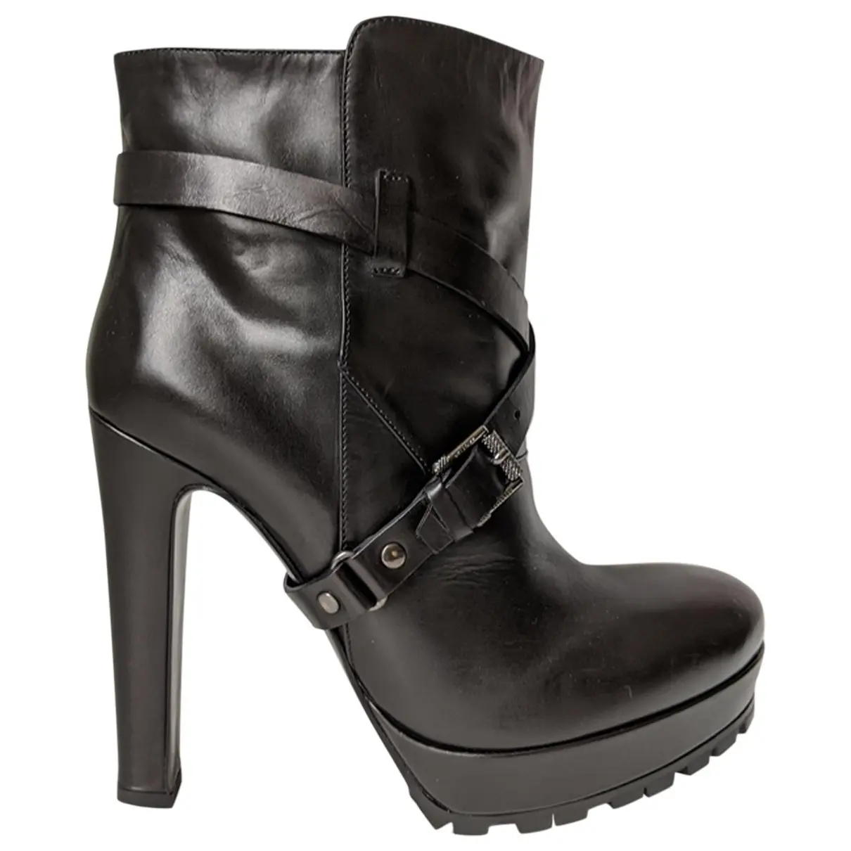 Leather boots Belstaff