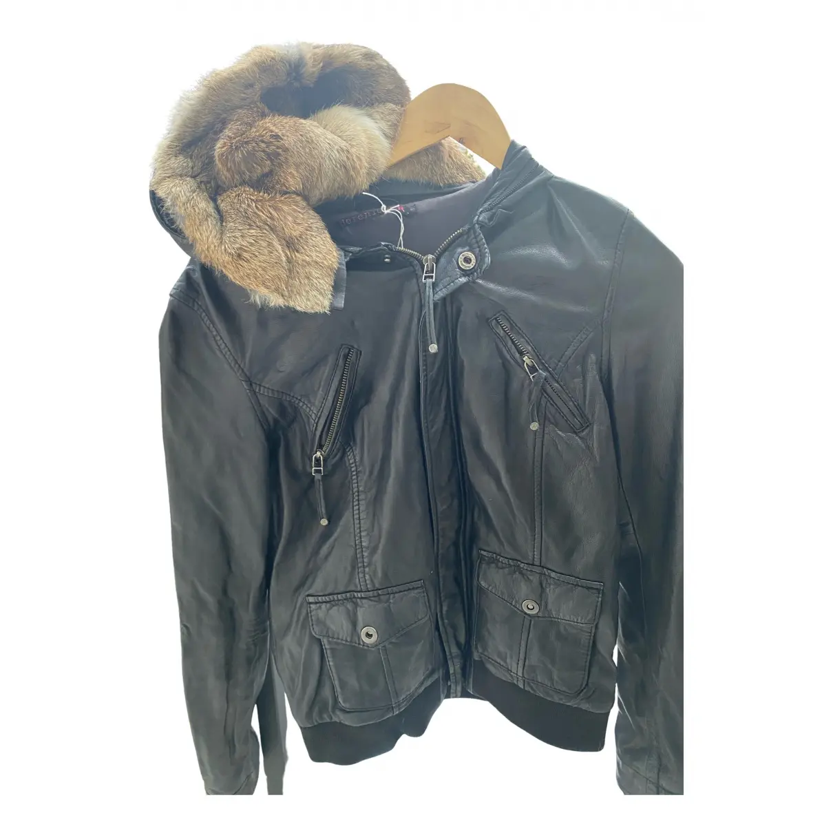 Leather coat Berenice