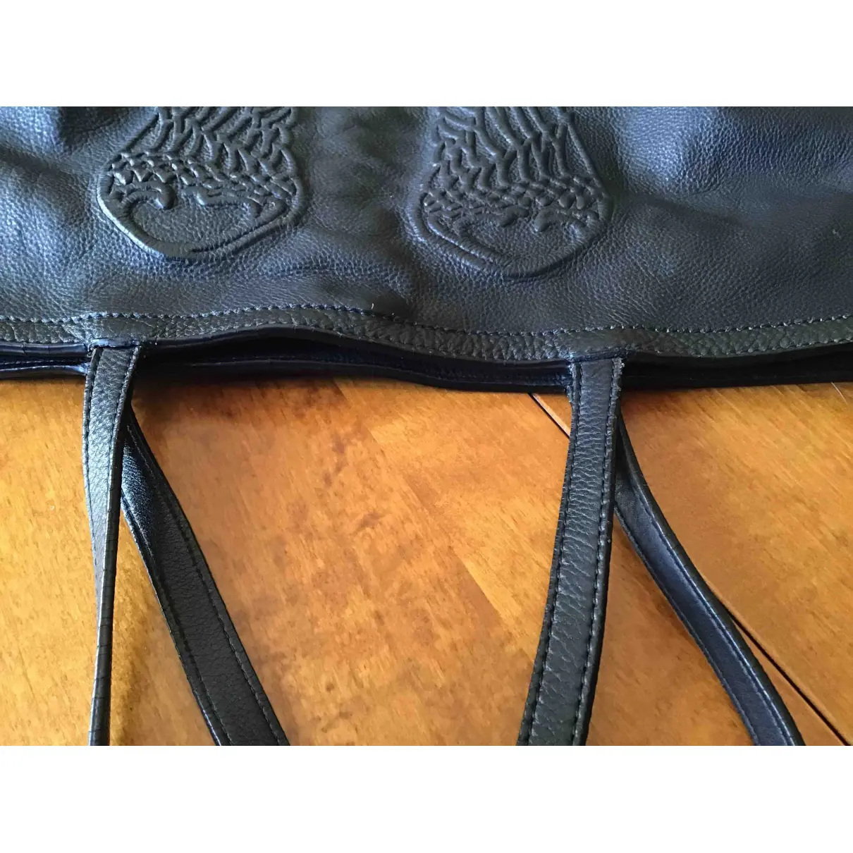 Leather tote Berenice