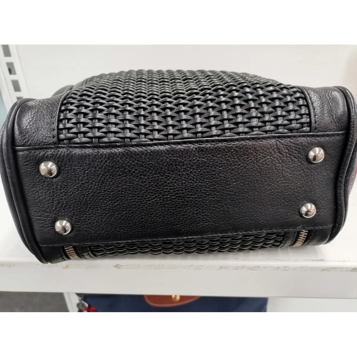 Leather handbag Berenice