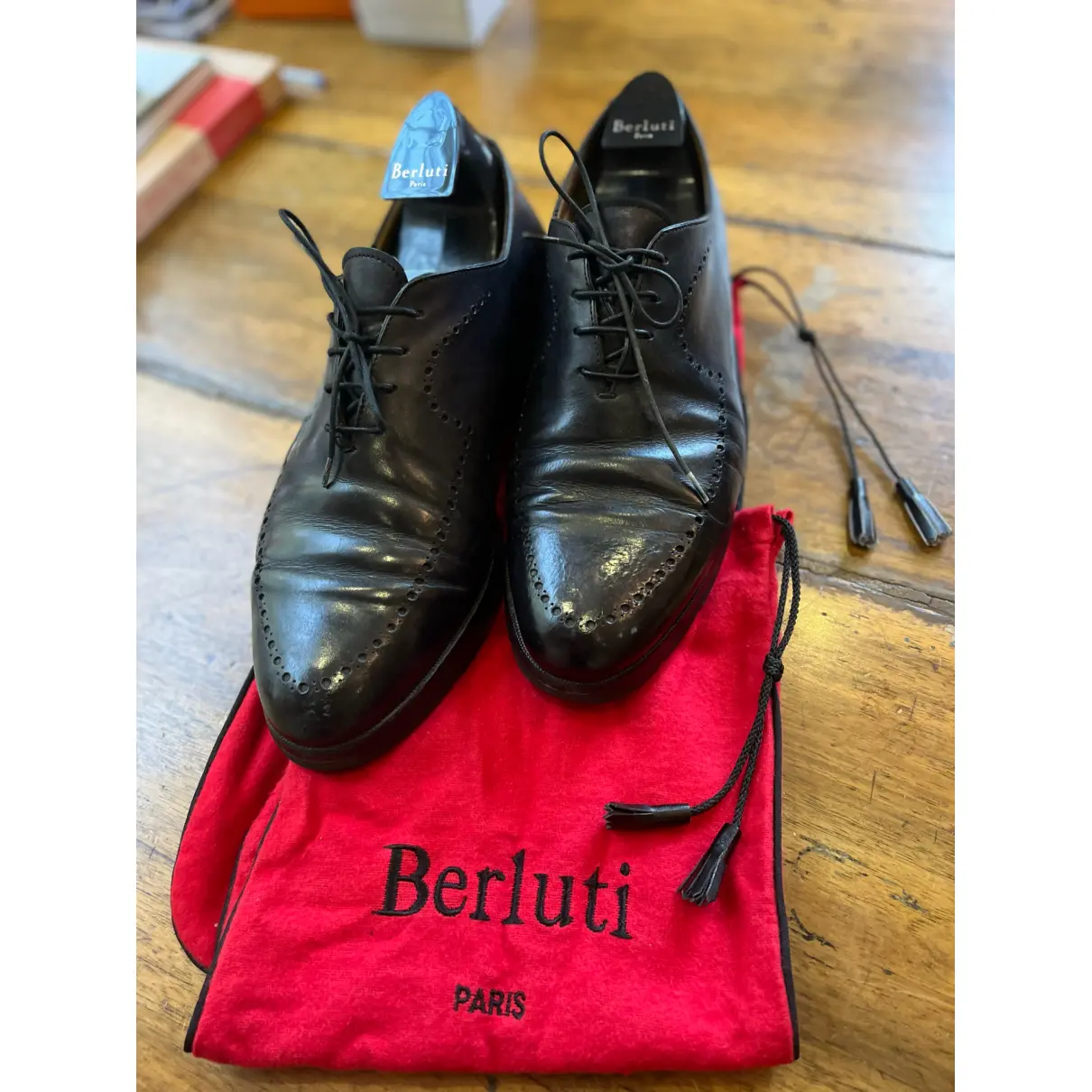 Buy Berluti Leather lace ups online