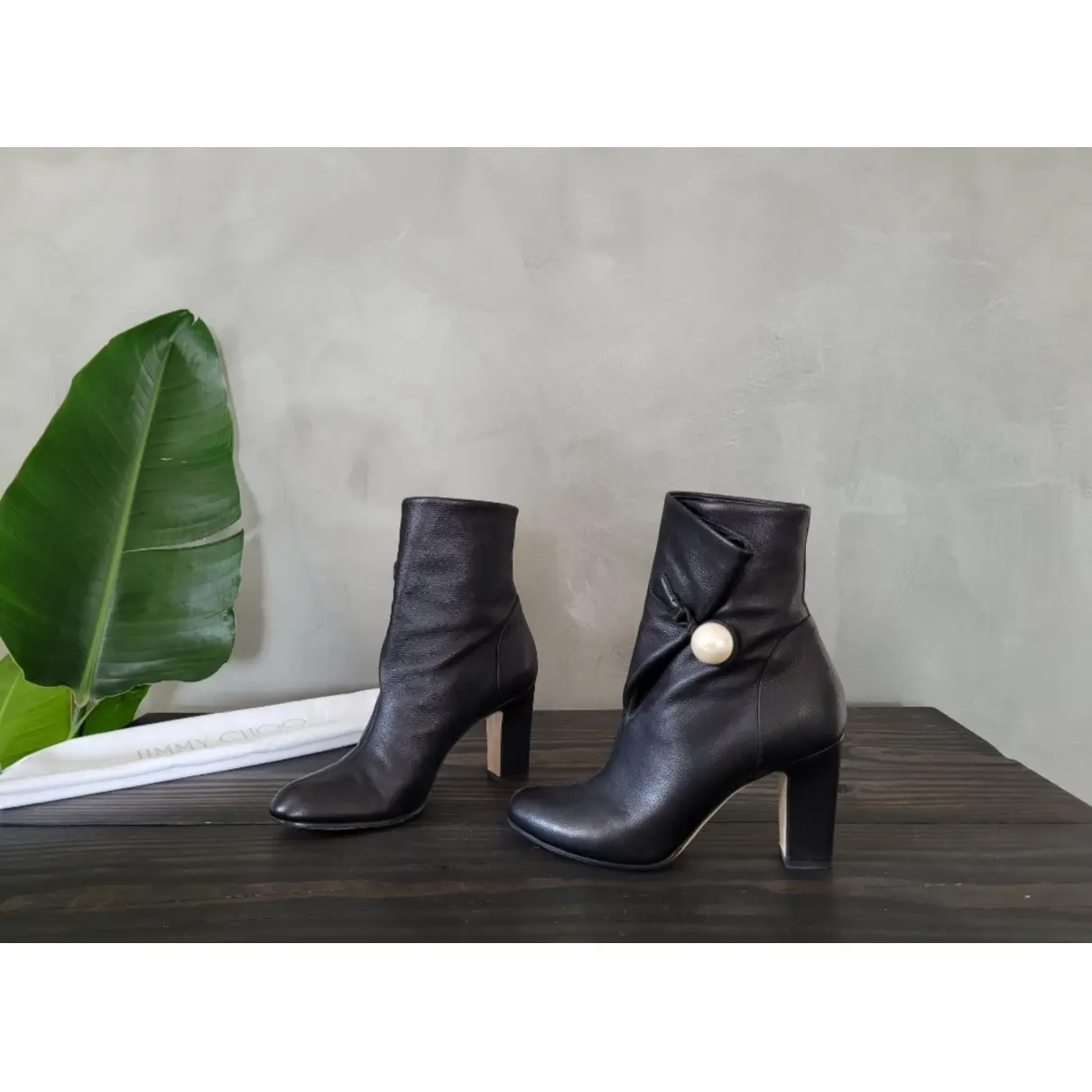 Buy Jimmy Choo Bethanie leather ankle boots online