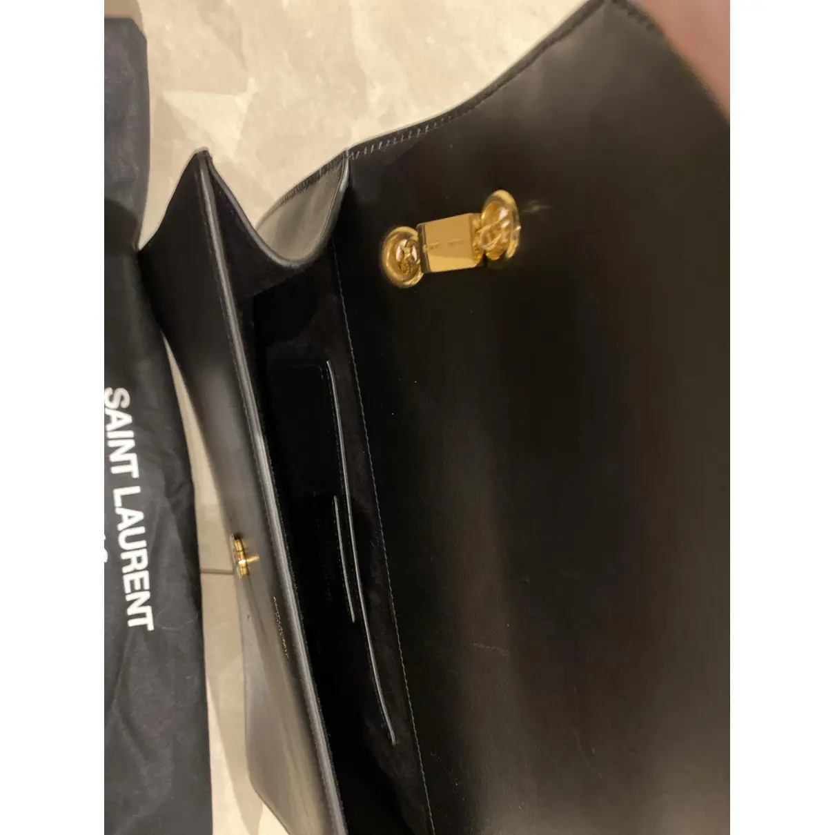 Betty leather handbag Saint Laurent