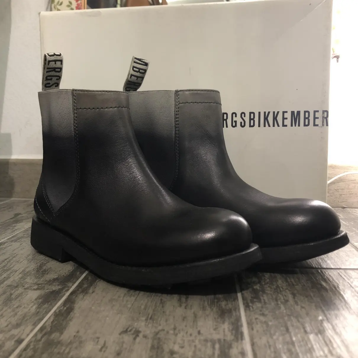 Bikkembergs Leather ankle boots for sale