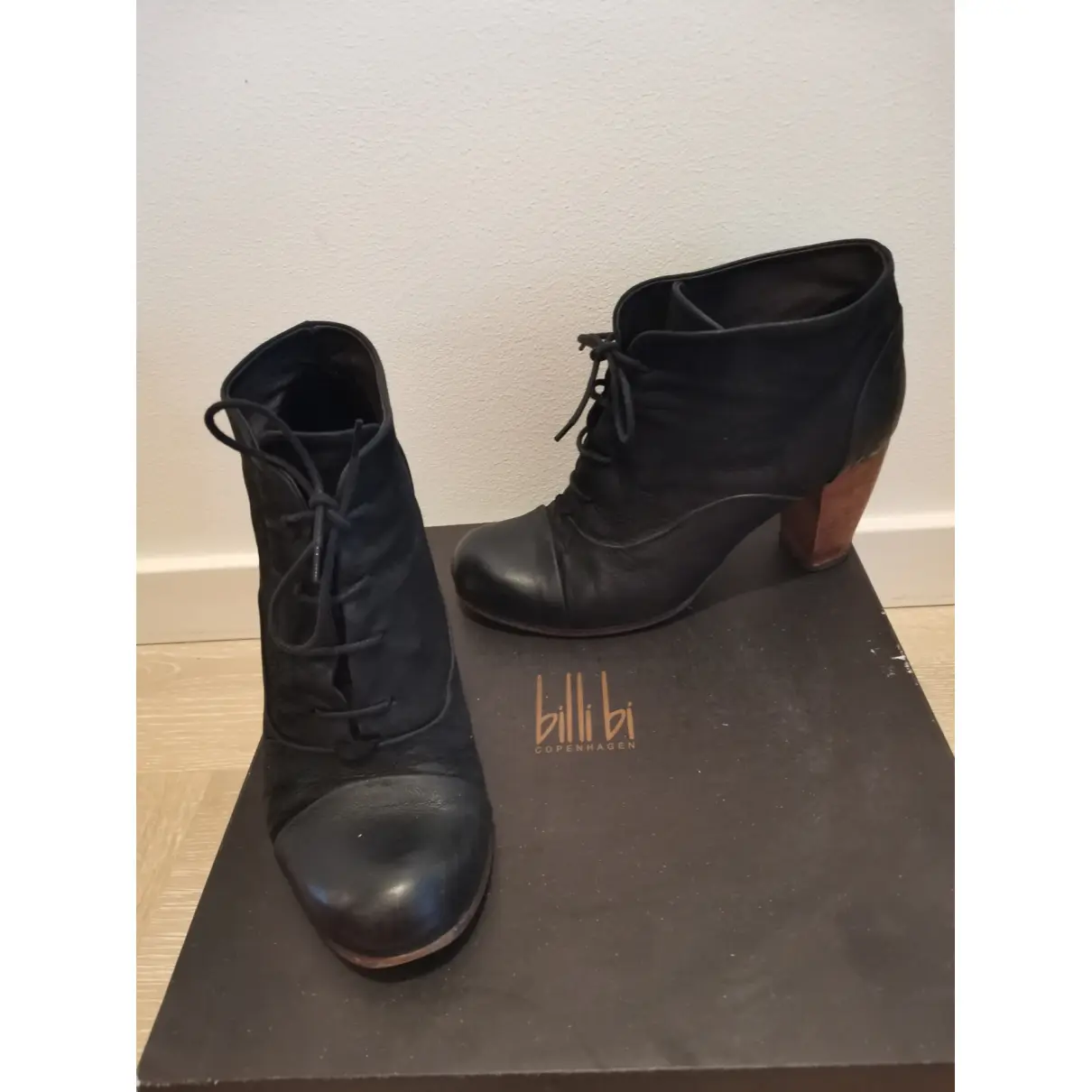 Buy Billi Bi Leather lace up boots online
