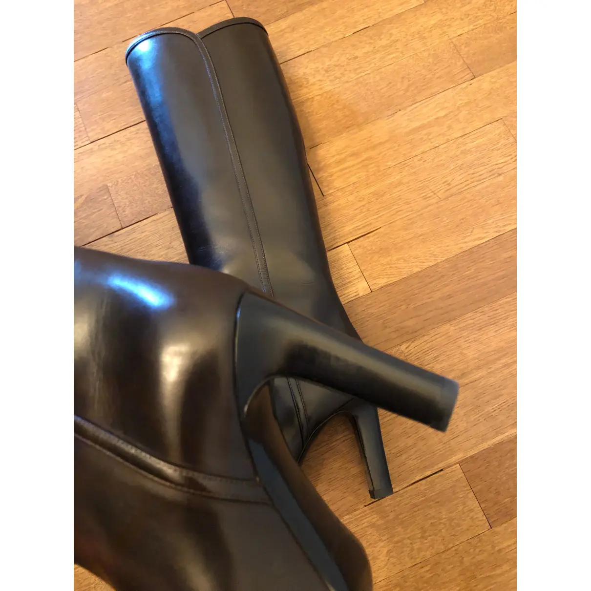 Billy leather boots Saint Laurent